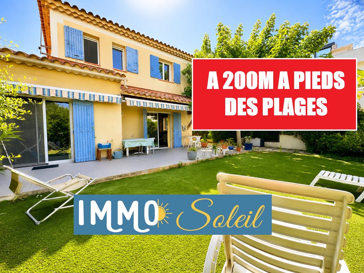 MAISON À 200M DE LA PLAGE